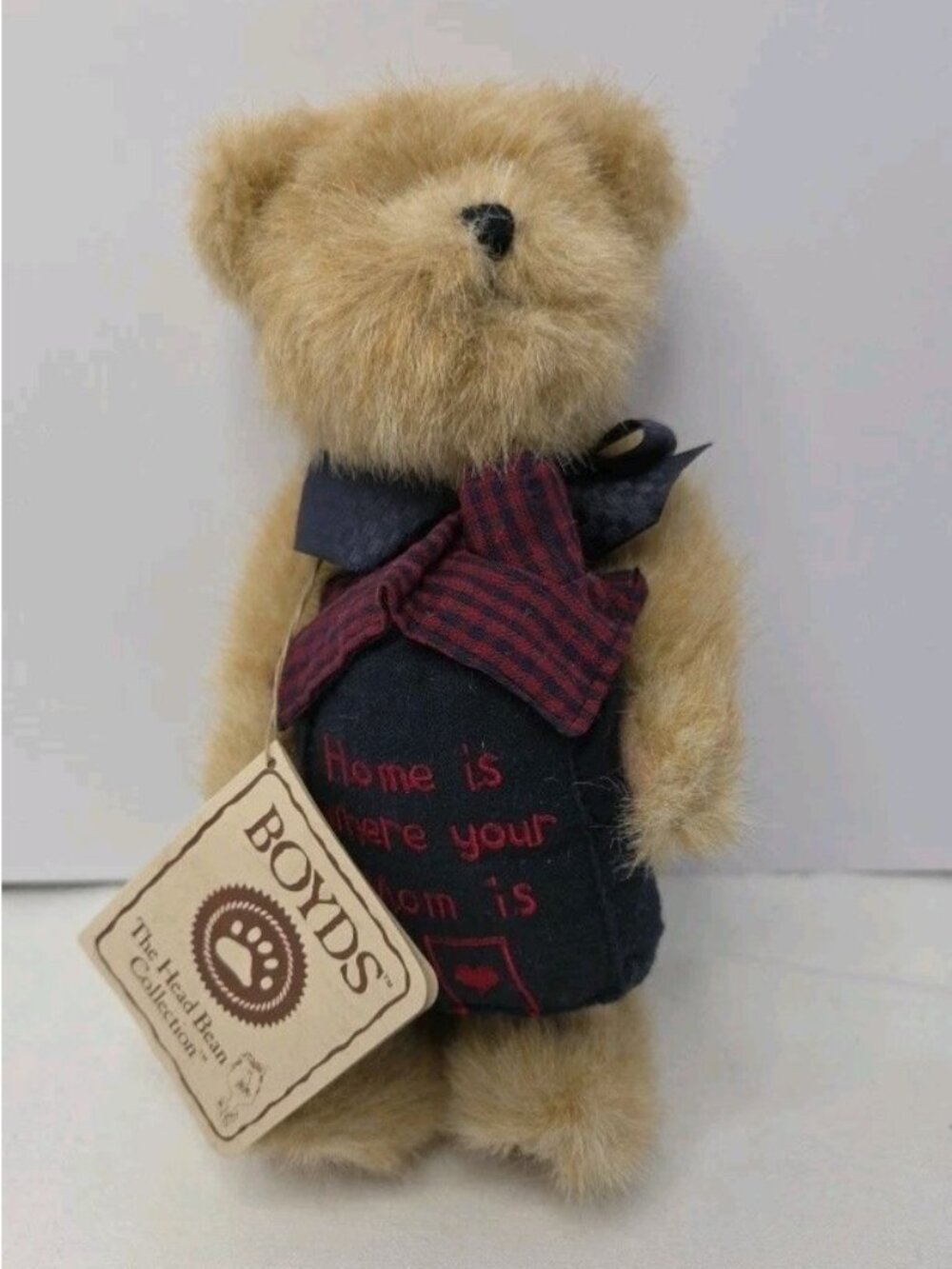 Boyds Bears "Momma Homespun" Jointed Plush Thinkin' Of Ya Series w/Tags Vintage
